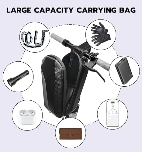 Anweller Scooter Chain Lock, Electric Scooter Accessories, Fingerprint Keyless Biometric Smart Bluetooth App Electronic Digital Heavy Duty Anti Theft Bike Lock - image 4