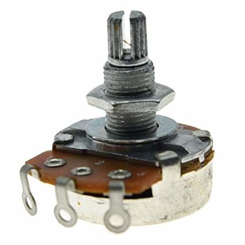 Dopro 5Pcs Linear Guitar Pots Volume 500K Electric Guitar Large Pots 24Mm Base With Long Split Shaft Guitar Potentiometer B500K #TOP2