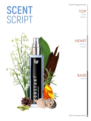 Image of EM5 Constant Perfume for Men | Spicy Musky Woody Scent Fragrance | Eau De Parfum Spray | Luxury Gift for Him | 15 ml