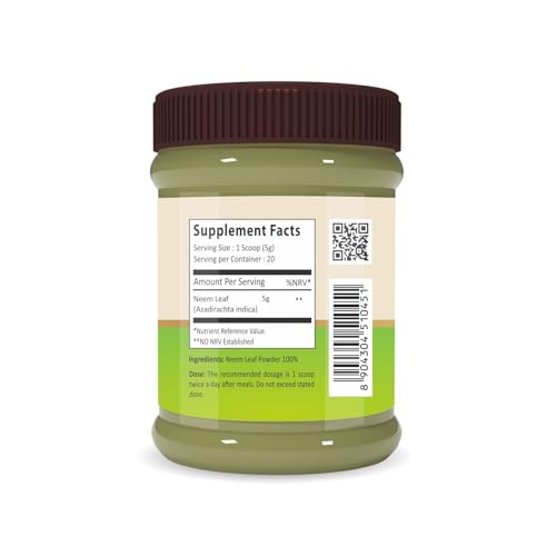 Image of Natural Neem Powder - 100g For Skin And Overall Wellness