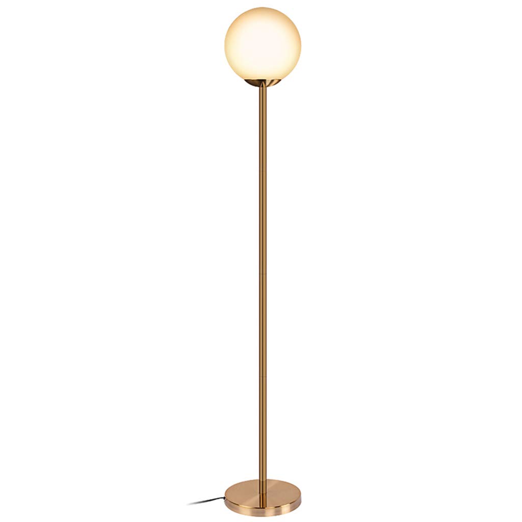 Lampe de plancher moderne et minimaliste en verre pour salon chic