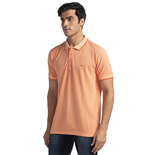 Image of Colorplus Tailored Light Blue T-Shirt for Men