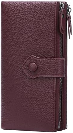 GOIACII Women Soft Leather Wallets Slim Bifold RFID Blocking Ladi...