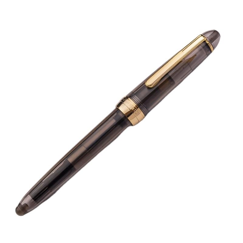 Stylo-plume transparent doré 0,5 mm calligraphie écriture bureau