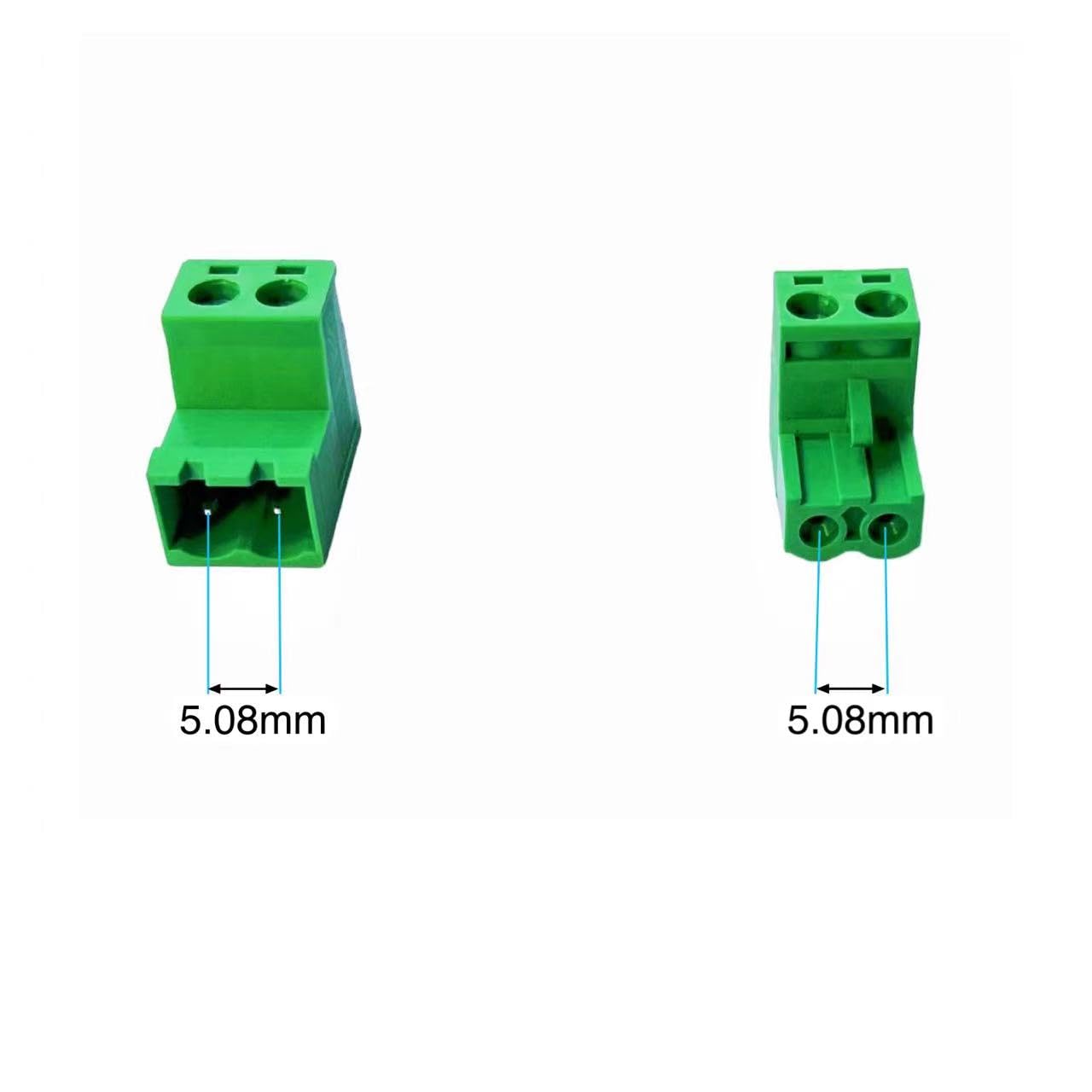 Green Connector 3 Pin 28 Sets PCB Screw Terminal Blocks - View #12