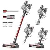 Zefiro Cordless Vacuum Cleaner, 450W/40Kpa Vacuum Cleaners for Home