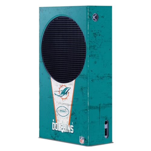 Skin Xbox Series S Design Officiel NFL Miami Dolphins Cadeau Fan Foot US