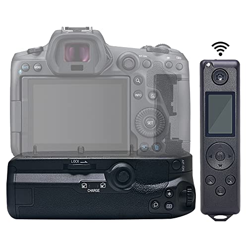 Grip Canon BG-R10 avec télécommande sans fil 2,4 GHz pour EOS R5 R6