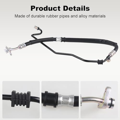 image for WMPHE Compatible with Power Steering Pressure Hose Assembly Honda Acco