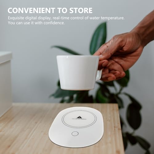 Posavasos calefactor USB para mantener el cafe caliente en el escritorio 6