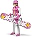Bruder Snowboarder Woman with Accessories