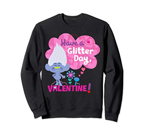 Trolls Valentine's Day Glitter Sweatshirt