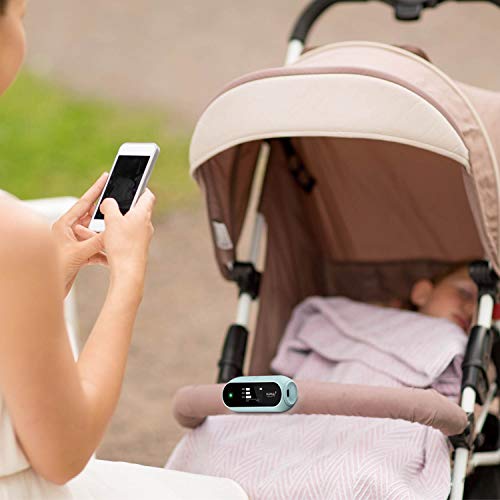 Image of Huma-i (HI-120), Advanced Portable Air Quality Monitor Indoor Outdoor Which Measures VOC and Particle Matter (PM2.5 and PM10) - Sky Blue