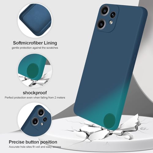 GiiYoon Silicone Case for CMF Phone 2 Pro, Blue - image 2