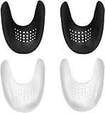 4 Pair Shoe Creases Protector for Air Force Shoes, Shoe Guards for Sneakers, Shoe Crease Guard for Men's Size 7-12/ Women's Size 5-8