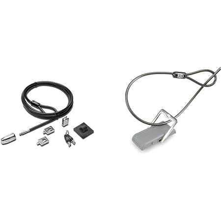 Amazon.com: Kensington Desktop & Peripherals Locking Kit 2.0, Black ...