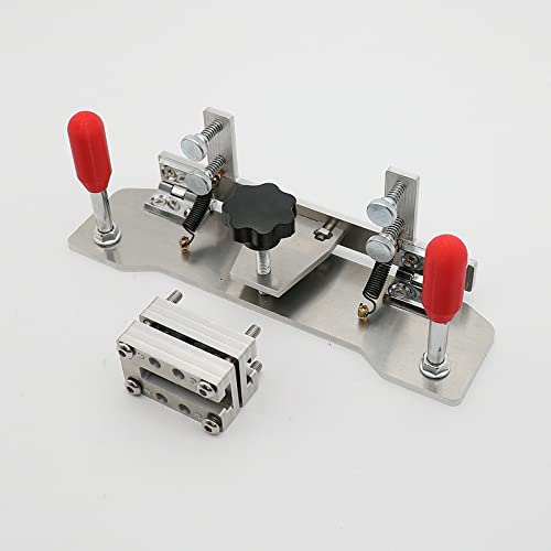 Piezas de la amoladora de correa Plantilla de sacapuntas de cuchillo sin desmontaje Cuchillo Jig Afilado Localizador Clip de afilado para lijadora de correa