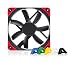 Produktbild Noctua Bundle: 5x NF-S12A PWM chromax.black.swap, Leiser Premium-Lüfter, 4-Pin (120mm, Schwarz)