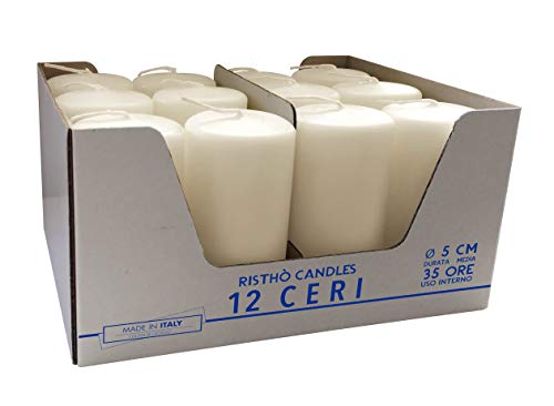 Risthò 56199_01 - Velas de Cera, Color Blanco, Talla única Cover