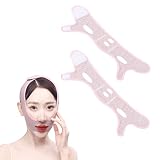 2PCS Beauty Face Sculpting Sleep Mask, V Line Shaping Face Masks, V Line Mask for Face and Chin Line