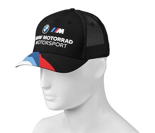 BMW Motorrad Baseball Cap Mütze Motorsport Herren Schwarz + Einkaufschip
