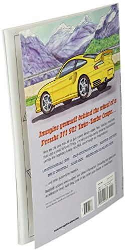 Luxury Cars Coloring Book (Dover Planes Trains Automobiles Coloring) #TOP3