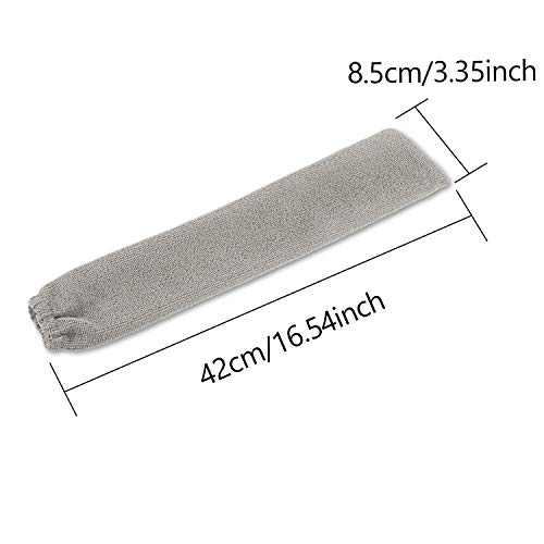Image of Boao 18 Pack Gap Dust Cleaner Refills, Microfiber Replacement Cloth Covers for Under Furniture Duster, Washable & Reusable Dusting Sleeves