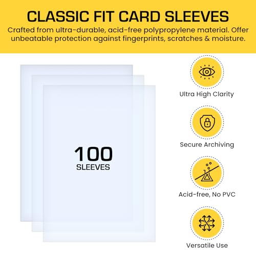 Bindrz BZSLVC01 100 Trading Card Sleeves thumb #2