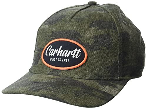 Carhartt Canvas Camo Patch Casquette, camouflage, Taille unique, (105214)
