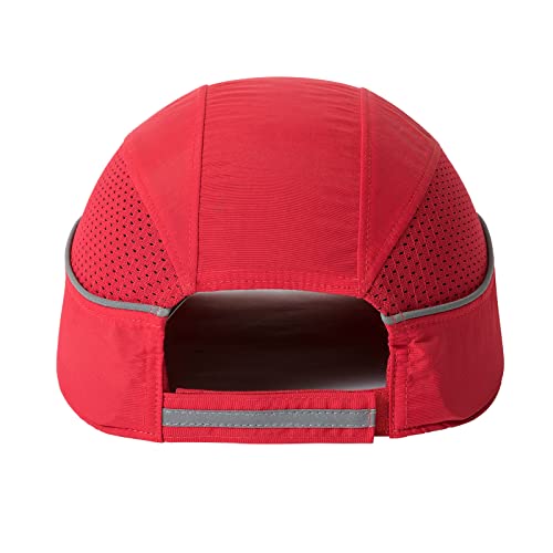 Gorra de seguridad ligera con micro ala y protección de cabeza resistente 2