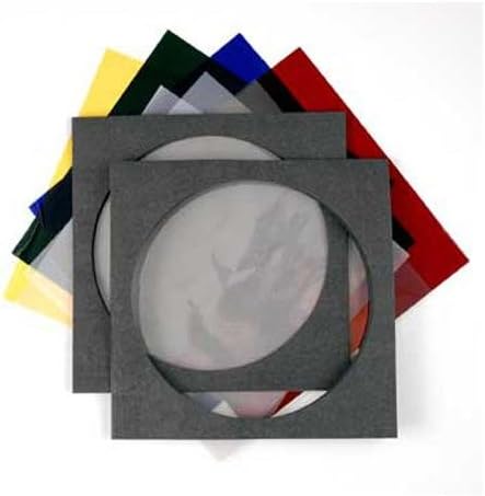 Novatron 8x8 Color Gel & Diffusion Sheet Pack with 8 Assorted Filters.