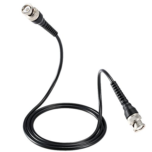 KKmoon BNC-BNC Q9-Q9 Cabos de teste Cabo coaxial RF de linha de teste 50Ω BNC macho/macho cabo de an