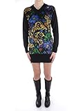 Saison: Herbst/Winter Versace Damen Jeans Couture B4 HZB812 50480 Kurzes Kleid Gr. Medium, Schwarz