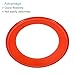 PATIKIL Flying Rings, 4Pcs PP Plastic Flying Discs for Sports Outdoor Playing Game Beach Pool Camping Activities, Red