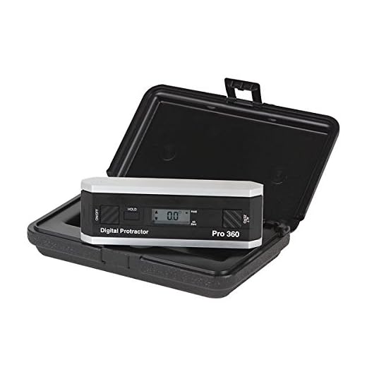 Smart-Tool 09429606 Pro 360 Digital Protractor, -0.1 Degree Accuracy