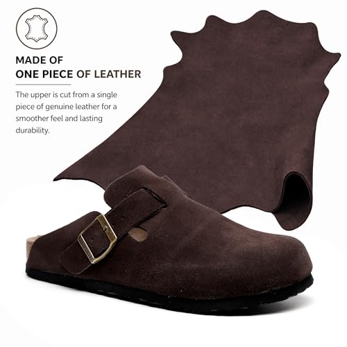 Image of Clogs For Women, Womens Clogs- Mules House Slipers With Arch Support And Adjustable Buckle