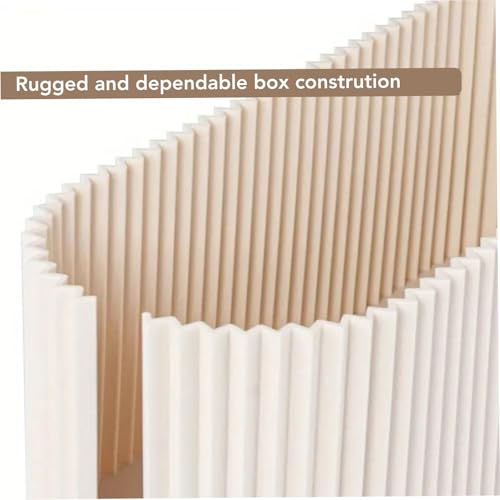 Image of Soko Cable Management Box with Bamboo Lid | Cords Hider & Surge Protector | Concealer for Power Strips, Router, TV, Gadget Wires Storage Organiser Tray for Desk, Table - Home, Office - Off-White
