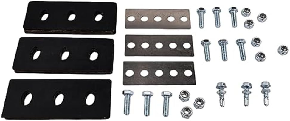 3/8"" 3-Blade Snow Blower Impeller Modification Kit 2-Stage Machines, Metal, Easy Install, Enhanced Snow Dispersal