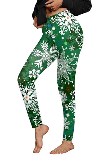 Legging de Noël drôle femme vêtement de fête extensible S-XL