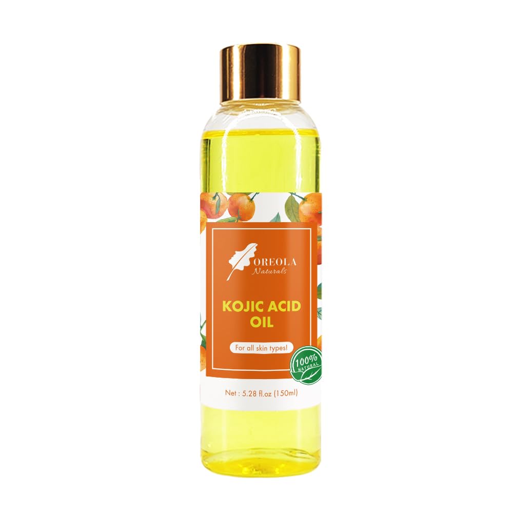 Huile Pure Kojic + Collagène 200ml - Éclaircissante, Hydratante Et Anti-âge - Fabriqué En France