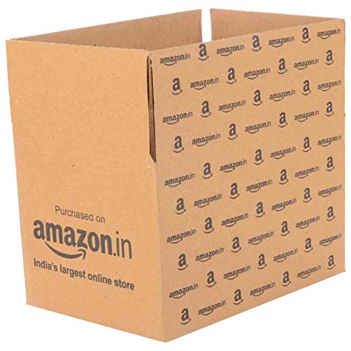Image of Securement AMZN Branded Corrugated Boxes Brown /Packaging Box /Paking Box (5x4.5x3.5 inch (Pack of 50))