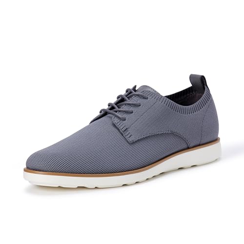 Amazon Essentials Derbies en Maille Chic et Décontractées Homme, Gris, 46 EU