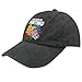 FunPod I'd Rather be Painting - Painting Drawing Painter Color Hats for Women Cool Washed Distressed Baseball Caps