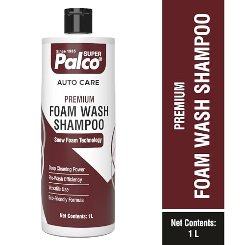 Image of PALCO Premium Foam Wash Car Shampoo 1L, pH Neutral Shampoo (Pack-2)