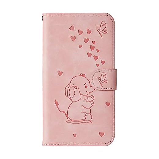 Annuo Coque Samsung A10 Etui Portefeuille l'éléphant Motif Etui Samsung A10 Coque Clapet Protection Carte Coque Portefeuille Magnetique Samsung Galaxy A10 Antichoc Housse Cuir Cover Papillon Rose