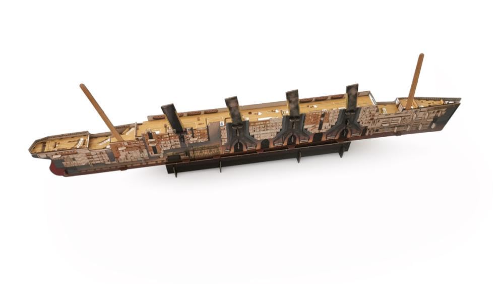 Costruisci il Titanic. Con 48 pezzi per costruire un modellino