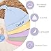 Embroidered Baby Hat, BJZLWJ Customized Newborn Hats with Embroidery Name for Boys, Baby Hats 0-24 Months, Baby Beanie, Baby Shower Keepsake Custom Infant Hat, Newborn Hats for boys and Girls (Blue)