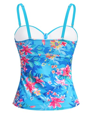 Image of Talisea Women's Underwire Tummy Control Swimsuit Top with Push Up - No Bottom Included