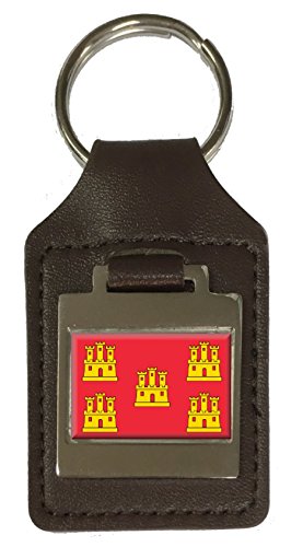 Porte-clés en cuir gravé Poitou Charentes ne perdez plus vos clés de voiture