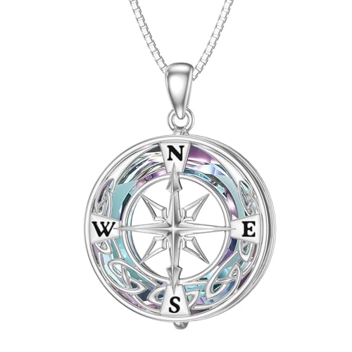 Collier boussole argent TOUPOP, le bijou idéal du quotidien aux soirées